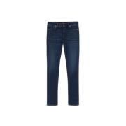 Donkere Wassing Skinny Denim Jeans Sportmax , Blue , Dames