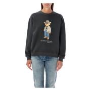 Polo Bear Gebreide kleding Pebble Zwart Ralph Lauren , Black , Dames