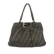 Pre-owned Fabric fendi-bags Fendi Vintage , Brown , Dames