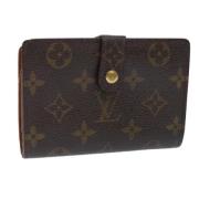 Pre-owned Canvas wallets Louis Vuitton Vintage , Brown , Dames