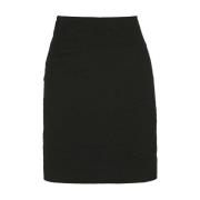 Hoge taille grafiet rok Turmalina Cortana , Black , Dames