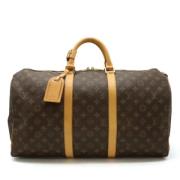 Pre-owned Canvas louis-vuitton-bags Louis Vuitton Vintage , Brown , Da...