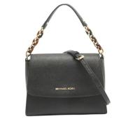 Pre-owned Leather handbags Michael Kors Pre-owned , Black , Dames