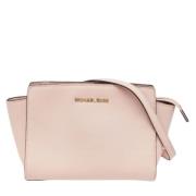 Pre-owned Leather shoulder-bags Michael Kors Pre-owned , Pink , Dames