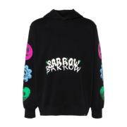 Zwarte Hoodie Barrow , Black , Heren