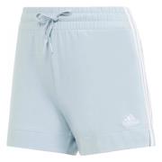 Essentials Slim 3 Bandas Shorts Adidas , Blue , Dames