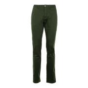 Heren Katoenen Chino Broek Groen Tommy Hilfiger , Green , Heren