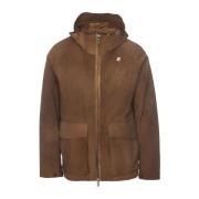 Winter Jackets K-Way , Beige , Heren