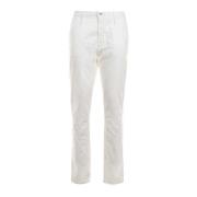 Dames Witte Denim Jeans Tommy Hilfiger , White , Dames