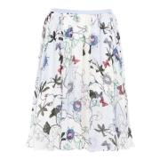 Witte Chiffon Rok Outlet Prijs Tommy Hilfiger , Multicolor , Dames