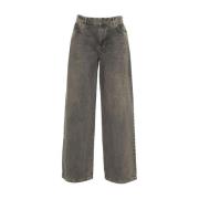 Grijze Jeans Aw24 Dameskleding 8PM , Gray , Dames