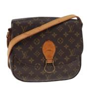 Pre-owned Canvas shoulder-bags Louis Vuitton Vintage , Brown , Dames