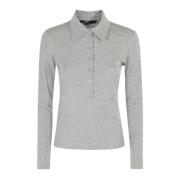 Klassieke Polo Shirt voor Mannen Seventy , Gray , Dames