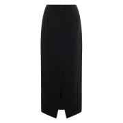 Stijlvolle Rok 32A03-02673A Anna Van Toor , Black , Dames