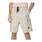 Cargo Shorts Hugo Boss , Beige , Heren