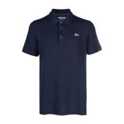 Logo-Patch Poloshirt voor Heren Lacoste , Blue , Heren