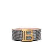 Suède en kristal B-Riem Balmain , Gray , Dames