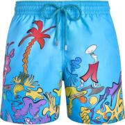 360° Marine Print Zwemshorts Vilebrequin , Blue , Heren