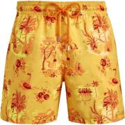 Heren Toile de Jouy en Surf Zwemshorts Vilebrequin , Yellow , Heren