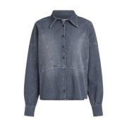 Blouse Lange Mouw Penn&Ink N.Y , Gray , Dames