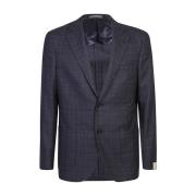 Blauwe Jassen voor Mannen Corneliani , Blue , Heren