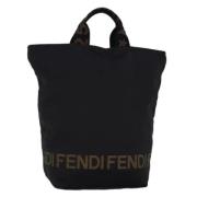 Pre-owned Nylon fendi-bags Fendi Vintage , Black , Dames