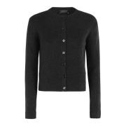 Stijlvolle Coreana Trui Roberto Collina , Black , Dames