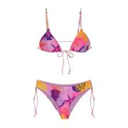 Verstelbare Driehoek Bikini Set Seashell Me-Fui , Multicolor , Dames