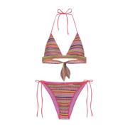 Verstelbare driehoek bikini met Amerikaanse slip Me-Fui , Multicolor ,...