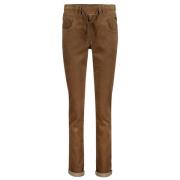 Velvet Tessy Broek Red Button , Brown , Dames