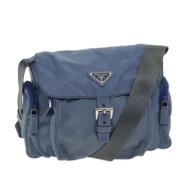 Pre-owned Nylon prada-bags Prada Vintage , Blue , Dames