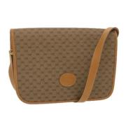 Pre-owned Canvas gucci-bags Gucci Vintage , Beige , Dames