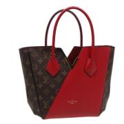 Pre-owned Canvas handbags Louis Vuitton Vintage , Red , Dames