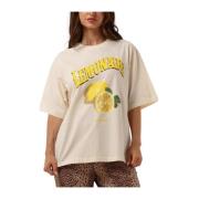 Bruna Dames Tops T-shirts Refined Department , White , Dames