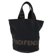 Pre-owned Nylon handbags Fendi Vintage , Black , Unisex