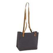 Pre-owned Canvas totes Hermès Vintage , Gray , Dames