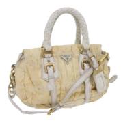 Pre-owned Nylon prada-bags Prada Vintage , White , Dames