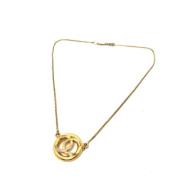 Pre-owned Metal chanel-jewelry Chanel Vintage , Yellow , Dames