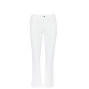 Stijlvolle Wijde Broek Liu Jo , White , Dames