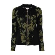 Bloemenprint Rits Hoodie Sweater Liu Jo , Multicolor , Dames