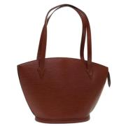 Pre-owned Leather louis-vuitton-bags Louis Vuitton Vintage , Brown , D...