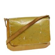 Pre-owned Leather louis-vuitton-bags Louis Vuitton Vintage , Yellow , ...