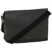 Pre-owned Leather shoulder-bags Bvlgari Vintage , Black , Dames