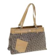 Pre-owned Canvas totes Dior Vintage , Brown , Dames