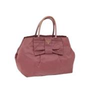 Pre-owned Nylon handbags Prada Vintage , Pink , Dames