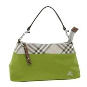 Pre-owned Nylon pouches Burberry Vintage , Green , Dames