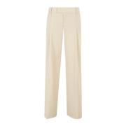 Wijde Broek Federica Tosi , Beige , Dames