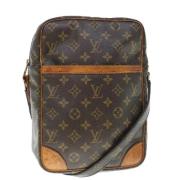 Pre-owned Canvas louis-vuitton-bags Louis Vuitton Vintage , Brown , Da...