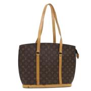 Pre-owned Canvas totes Louis Vuitton Vintage , Brown , Dames