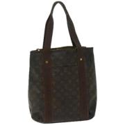 Pre-owned Canvas totes Louis Vuitton Vintage , Brown , Dames